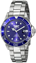 Invicta Men’s 9094 Pro Diver Collection Stainless Steel Automatic Dress Watch with Link Bracelet