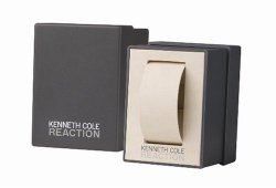 Kenneth Cole Men’s KC3685 Reaction Black Dial Silver-Tone Bracelet Watch