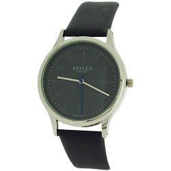 Reflex Gents Analogue Grey Dial & PU Buckle Strap Smart Watch REF0012