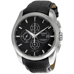 Tissot Men’s T0356271605100 T-Trend Couturier Black Chronograph Dial Watch