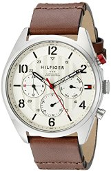 Tommy Hilfiger Men’s 1791208 Casual Sport Analog Display Quartz Brown Watch
