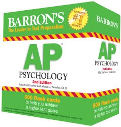 Barron’s AP Psychology Flash Cards, 2nd Edition