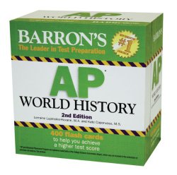 Barron’s AP World History Flash Cards