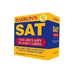Barron’s SAT Vocabulary Flash Cards, 2nd Edition: 500 Flash Cards to Help You Achieve a Higher Score