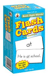 Basic Sight Words Flash Cards, Grades 1 – 3