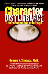 Character Disturbance: the phenomenon of our age