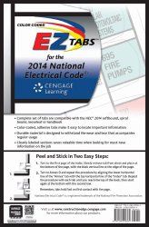 Color Coded EZ Tabs for the 2014 National Electrical Code
