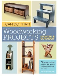 I Can Do That!  Woodworking Projects – Updated and Expanded