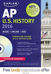 Kaplan AP U.S. History 2016: Book + DVD (Kaplan Test Prep)