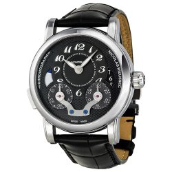 Montblanc Nicolas Rieussec Chronograph Automatic Black Dial Mens Watch 106488