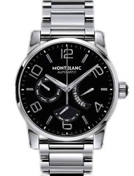 MontBlanc Timewalker Automatic Black Dial Stainless Steel Mens Watch 103095
