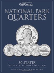 National Parks Quarters: 50 States + District of Columbia & Territories: Collector’s Quarters Folder 2010-2021 (Warman’s Collector Coin Folders)