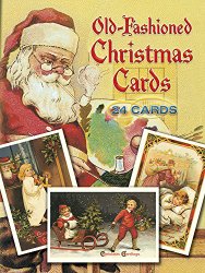 Old-Fashioned Christmas Postcards: 24 Postcards