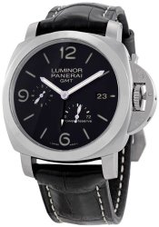 Panerai Men’s PAM00321 Luminor 1950 Black Dial Watch