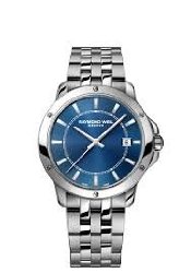 Raymond Weil Tango Blue Dial Stainless Steel Mens Watch 5591-ST-50001