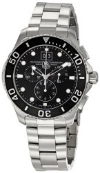 TAG Heuer Men’s CAN1010BA0821 Aquaracer Stainless Steel Chronograph Watch