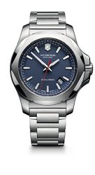 Victorinox Men’s 241724.1 I.N.O.X. Analog Display Swiss Quartz Silver Watch
