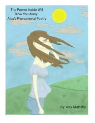 Alex’s Phenomenal Poetry: Second book of poetry,poetry that will blow you away