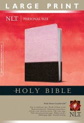 Holy Bible NLT, Personal Size Large Print edition, TuTone