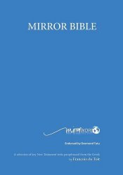 Mirror Bible (Blue Edition 7 X 10 Inch Wide Margin) (Mirror Word)
