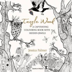 Tangle Wood: A Captivating Colouring Book with Hidden Jewels