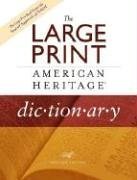 The Large Print American Heritage Dictionary, Revised Edition