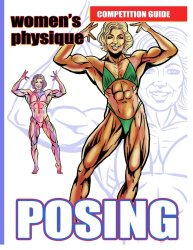 Women’s Physique  Posing. Competition Guide.
