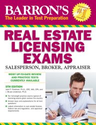 Barron’s Real Estate Licensing Exams, 9th Edition