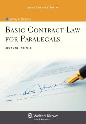 Basic Contract Law for Paralegals, Seventh Edition (Aspen College)