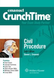 CrunchTime: Civil Procedure (Emanuel Crunchtime)