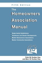 The Homeowners Association Manual (Homeowners Association Manual)(5th Edition)