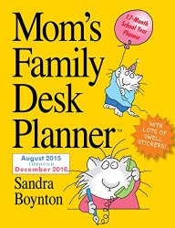 Mom’s Family Desk Planner 2016