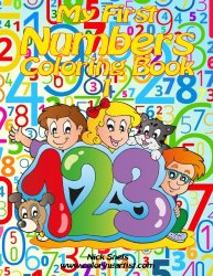 My First Numbers Coloring Book 1 (Volume 1)