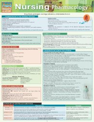 Nursing Pharmacology (Quick Study: Academic)