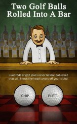 Two Golf Balls Rolled Into A Bar (golf balls rolled into bar) (Volume 1)