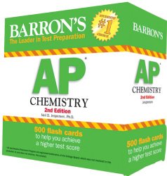 Barron’s AP Chemistry Flash Cards, 2nd Edition