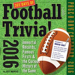 365 Days of Football Trivia! Page-A-Day Calendar 2016