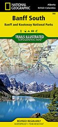 Banff South [Banff and Kootenay National Parks] (National Geographic Trails Illustrated Map)