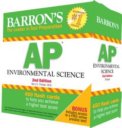 Barron’s AP Environmental Science Flash Cards, 2nd Edition