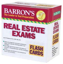 Barron’s Real Estate Exam Flash Cards