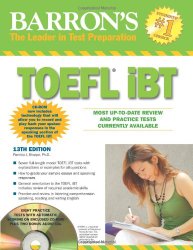 Barron’s TOEFL iBT with CD-ROM and 2 Audio CDs (Barron’s TOEFL IBT (W/CD))