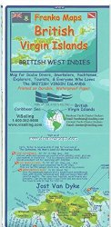 British Virgin Islands Adventure & Dive Guide Franko Maps BVI Waterproof Map