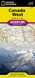 Canada West (National Geographic Adventure Map)