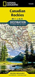 Canadian Rockies (National Geographic Destination Map)