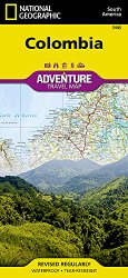 Colombia (National Geographic Adventure Map)