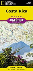 Costa Rica Adventure Travel Map (Trails Illustrated)