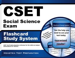 CSET Social Science Exam Flashcard Study System: CSET Test Practice Questions & Review for the California Subject Examinations for Teachers (Cards)