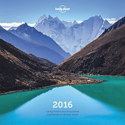 Lonely Planet Wall Calendar 2016