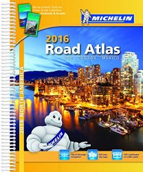 Michelin North America Road Atlas 2016 (Michelin Road Atlas)