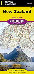 New Zealand (National Geographic Adventure Map)